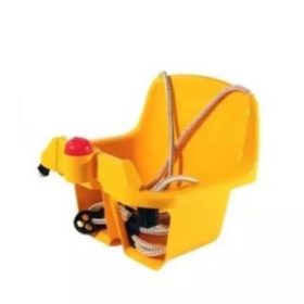 Támlás hinta dudával - sárga