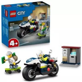 LEGO® City Üldözés rendőrségi motorkerékpárral 60455