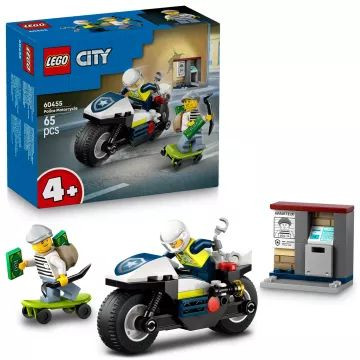 LEGO® City Üldözés rendőrségi motorkerékpárral 60455