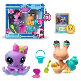  Littlest Pet Shop: Páros játékkészlet, 7. generáció, 3. széria - #154 és #155