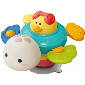   Tapadókorongos teknősbéka fürdőjáték hanggal – 15 cm