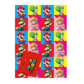 Super Mario csomagolópapír képeslapokkal