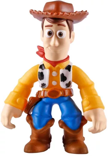Toy Story 5 Goo Jit Zu Woody nyújtható figura