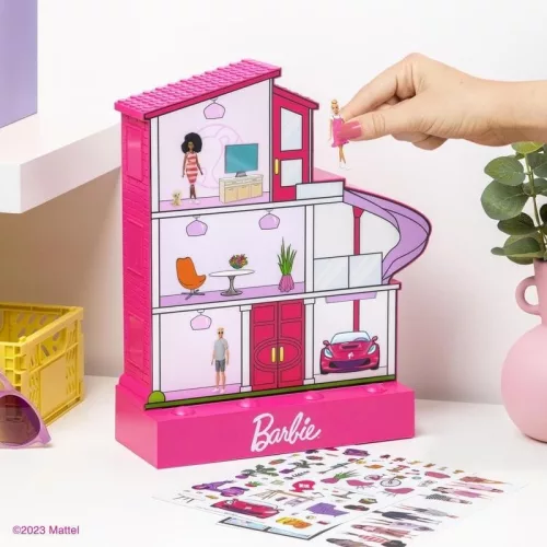 Barbie Dreamhouse LED lámpa matricákkal
