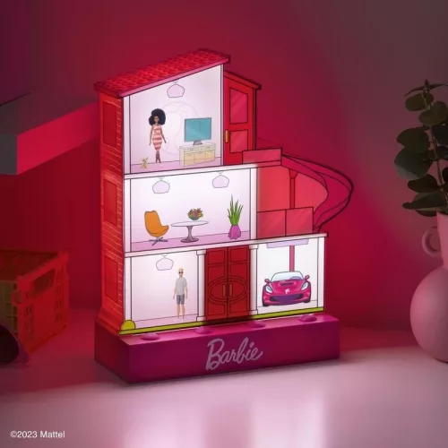 Barbie Dreamhouse LED lámpa matricákkal