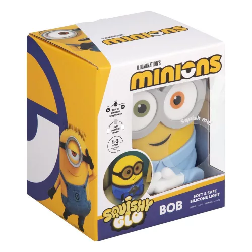 Minyonok Bob szilikon LED lámpa 15 cm