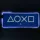 PlayStation világító asztali egérpad LED