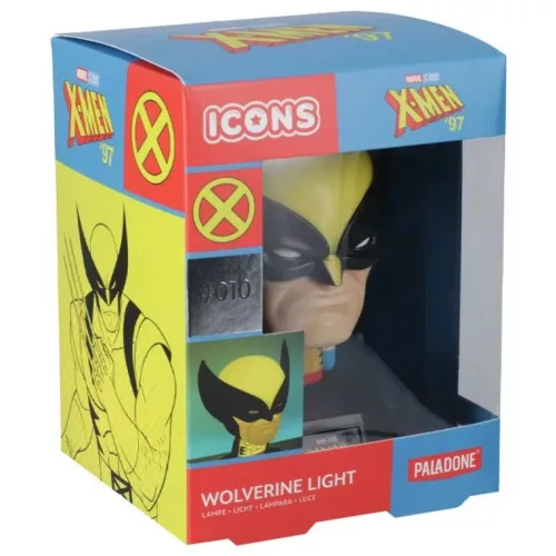X Men Icons Wolverine LED lámpa 11 cm