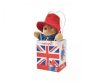 Paddington Bear Classic plüssfigura Union Jack ajándéktáskában 19 cm