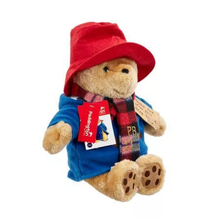 Michael Bond 60. évfordulós Large Cuddly Paddington sállal 25 cm