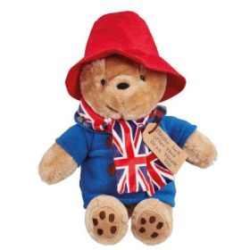 Paddington Bear Union Jack Paddington plüssfigura 31 cm