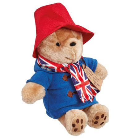 Paddington Bear Union Jack Paddington plüssfigura 31 cm