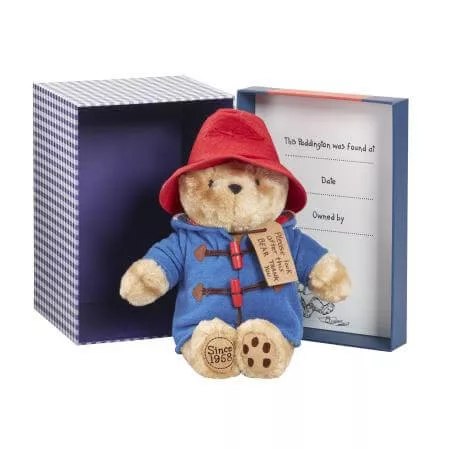 Paddington Bear Paddington plüss gyűjtői díszdobozban 30 cm