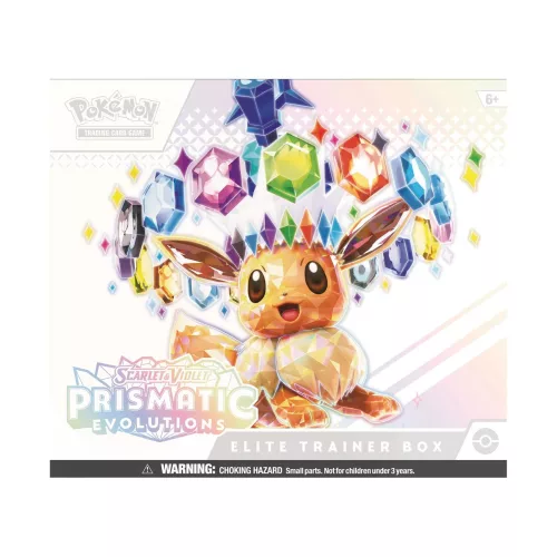 Pokémon TCG Scarlet & Violet Prismatic Evolutions Elite Trainer Box