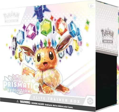 Pokémon TCG Scarlet & Violet Prismatic Evolutions Elite Trainer Box