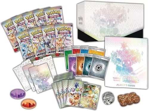 Pokémon TCG Scarlet & Violet Prismatic Evolutions Elite Trainer Box