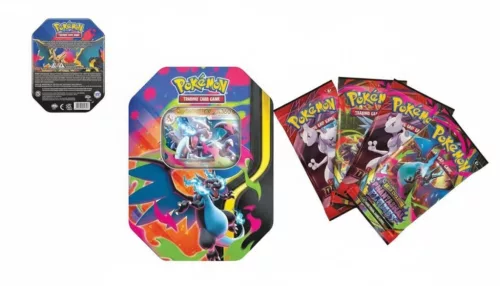 Pokémon TCG Mega Charizard Tin gyűjtődoboz