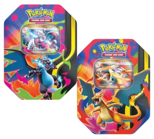 Pokémon TCG Mega Charizard X ex Tin