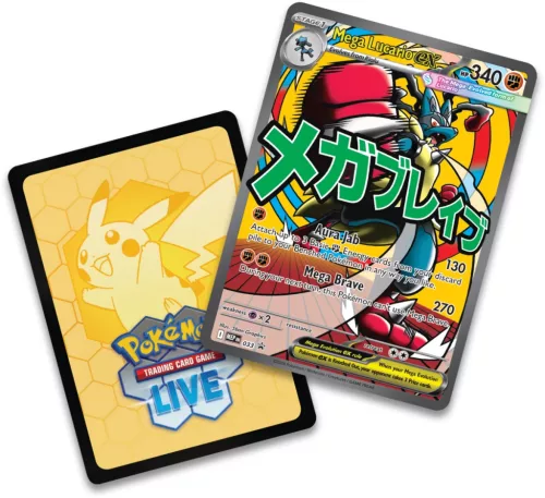 Pokémon TCG Ascended Heroes Mega Lucario ex Premium Poster Collection