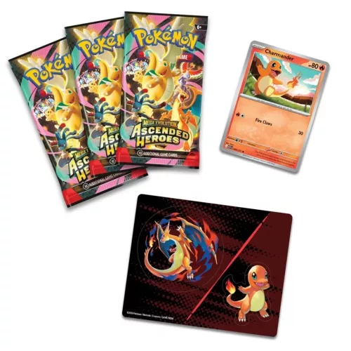 Pokémon TCG Ascended Heroes Tech Sticker Collection Charmander