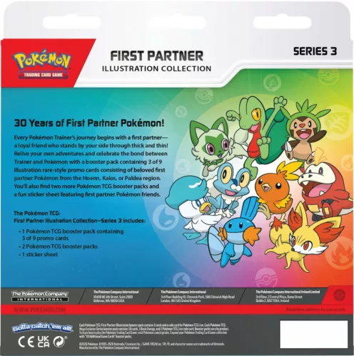 Pokémon TCG First Partner Illustration Collection Series 3