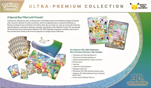 Pokémon TCG 30th Celebration Ultra-Premium Collection Day