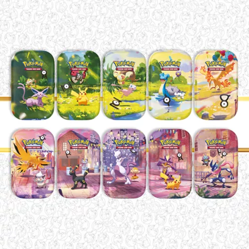 Pokémon TCG 30th Celebration Mini Tin 2 booster csomaggal