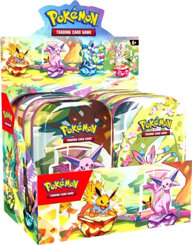 Pokémon TCG SV8.5 Mini Tin gyűjtői fémdoboz