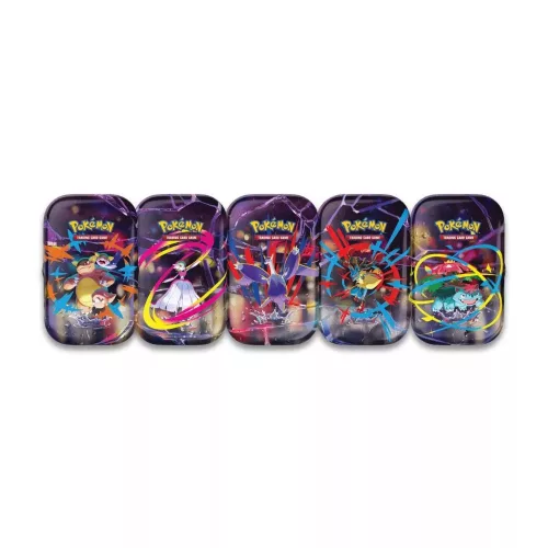 Pokémon TCG Mega Heroes Mini Tin Display gyári fóliás 10 darabos szett