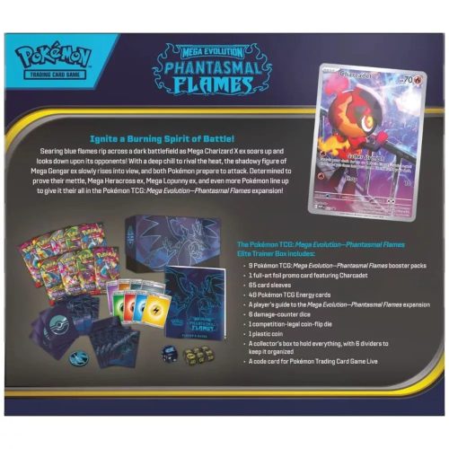 Pokémon TCG ME02 Phantasmal Flames Elite Trainer Box