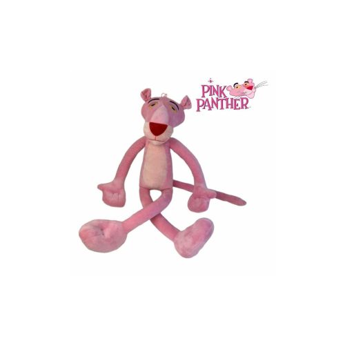 Rózsaszín Párduc plüssfigura 25 cm