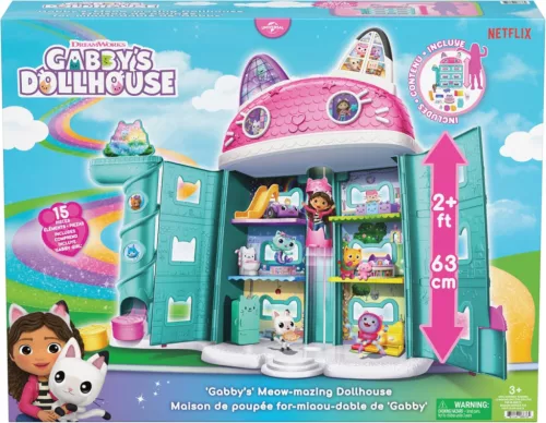 Gabi babaháza nagy ház 2026 60 cm Gabby's Dollhouse