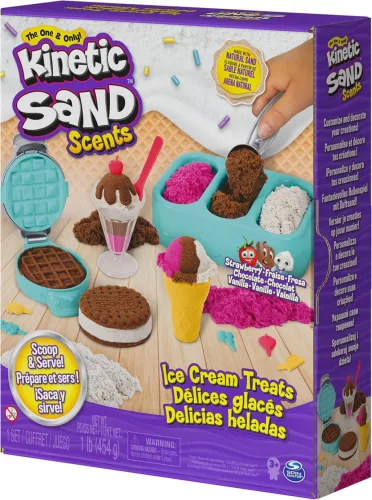 Kinetic Sand Ice Cream Treats fagylaltkészítő szett 454 g