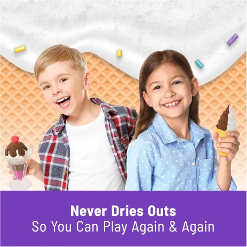 Kinetic Sand Ice Cream Treats fagylaltkészítő szett 454 g