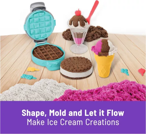 Kinetic Sand Ice Cream Treats fagylaltkészítő szett 454 g