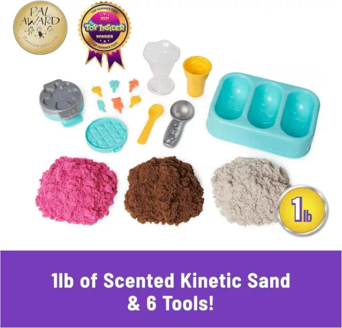 Kinetic Sand Ice Cream Treats fagylaltkészítő szett 454 g