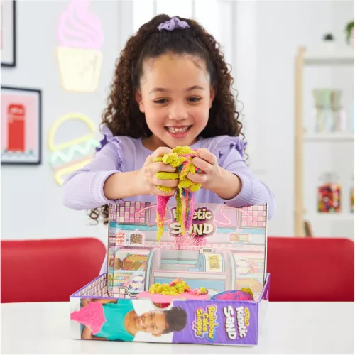 Kinetic Sand Rainbow Cake Shoppe tortakészítő szett 680 g