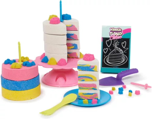 Kinetic Sand Rainbow Cake Shoppe tortakészítő szett 680 g