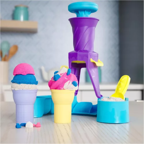 Kinetic Sand Soft Serve Station fagylaltkészítő 396 g