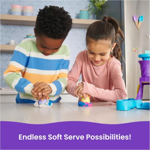 Kinetic Sand Soft Serve Station fagylaltkészítő 396 g
