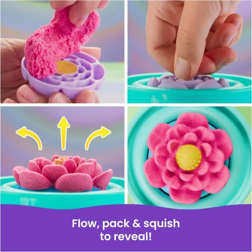Kinetic Sand SquishBlossom virágkészítő szett 227 g