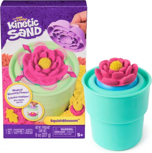 Kinetic Sand SquishBlossom virágkészítő szett 227 g