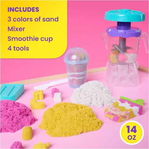 Spin Master Kinetic Sand Smoothie Mixer szett 396 g