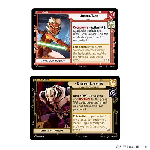 Star Wars Unlimited Twilight of the Republic Two Player Set