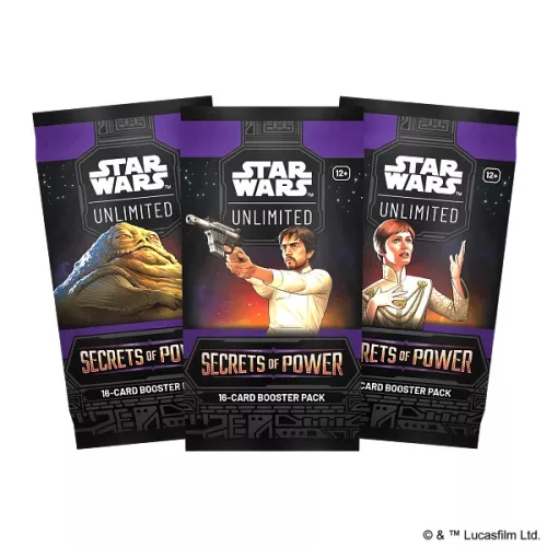Star Wars Unlimited Secrets of Power booster csomag