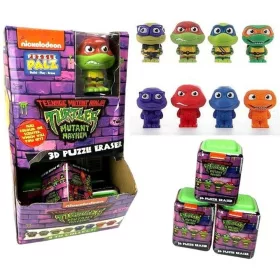   Teenage Mutant Ninja Turtles 3D illatos puzzle radír - 4,5×6 cm