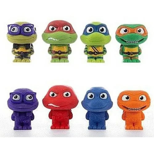 Teenage Mutant Ninja Turtles 3D illatos puzzle radír - 4,5×6 cm