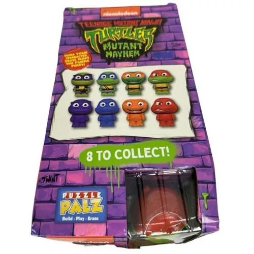 Teenage Mutant Ninja Turtles 3D illatos puzzle radír - 4,5×6 cm