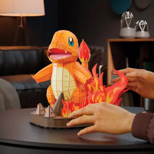 Pokémon Charmander 4D Build 3D puzzle 241 db - Spin Master