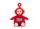 Teletubbies Po plüssfigura 35 cm piros